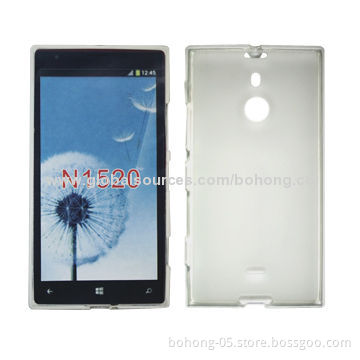 Pudding TPU Cases for Nokia 1520, Different Colors Available, 500 Pieces MOQ Each Color
